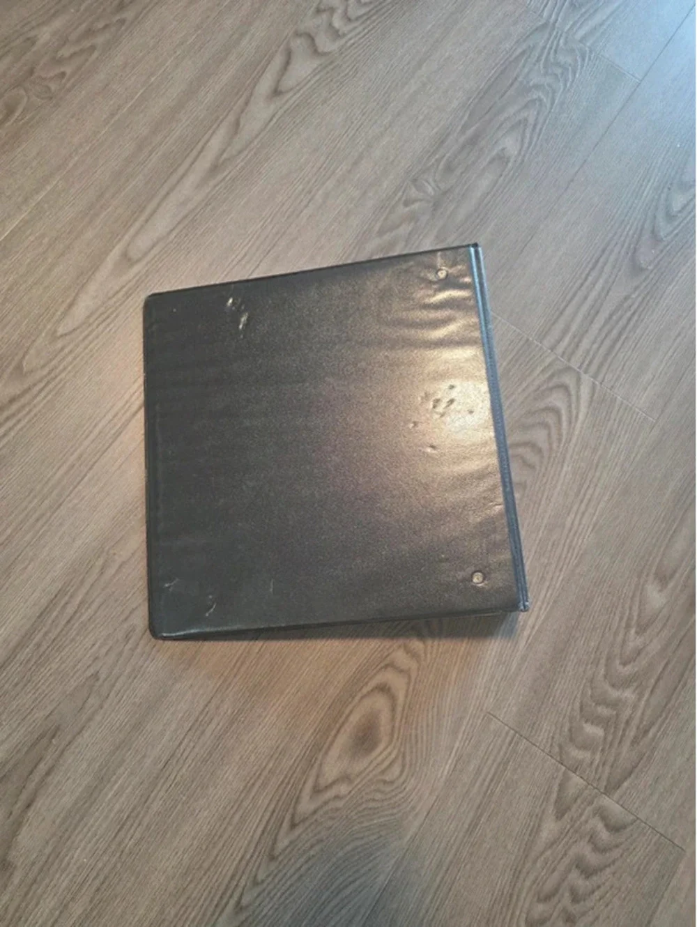 Staples Black 3-Ring Binder with Durable Cover